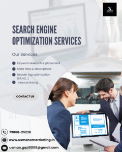 Flat browser window featuring ranking, gear, and keyword icons